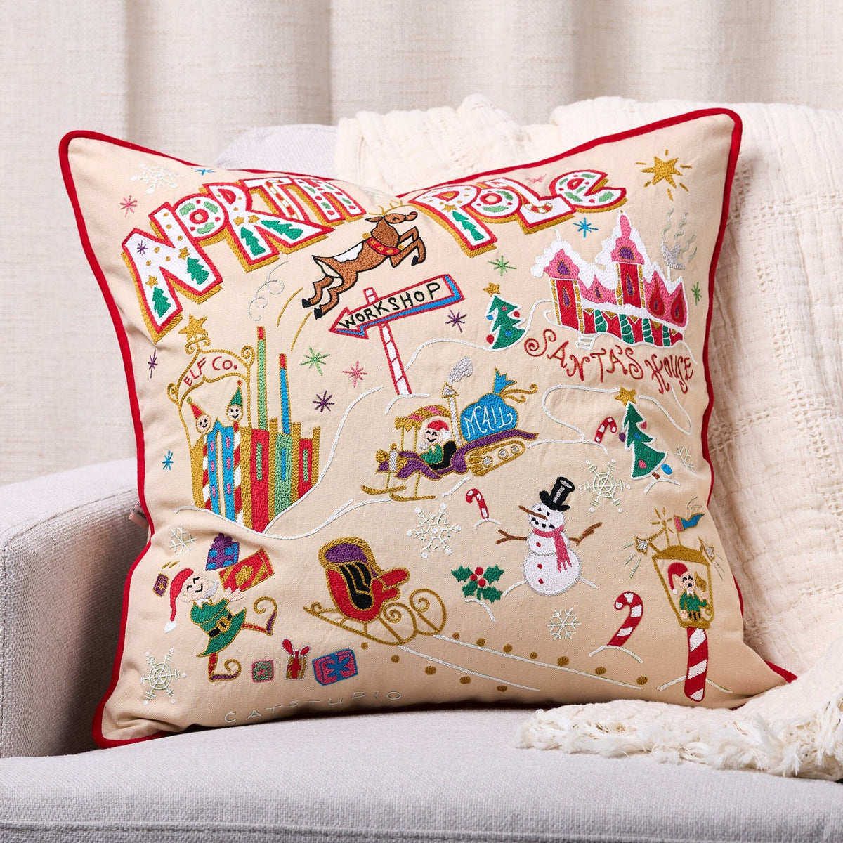 NORTH POLE 1 PILLOW 20x20