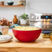 Load image into Gallery viewer, Served Large Serving Bowl - Strawberry