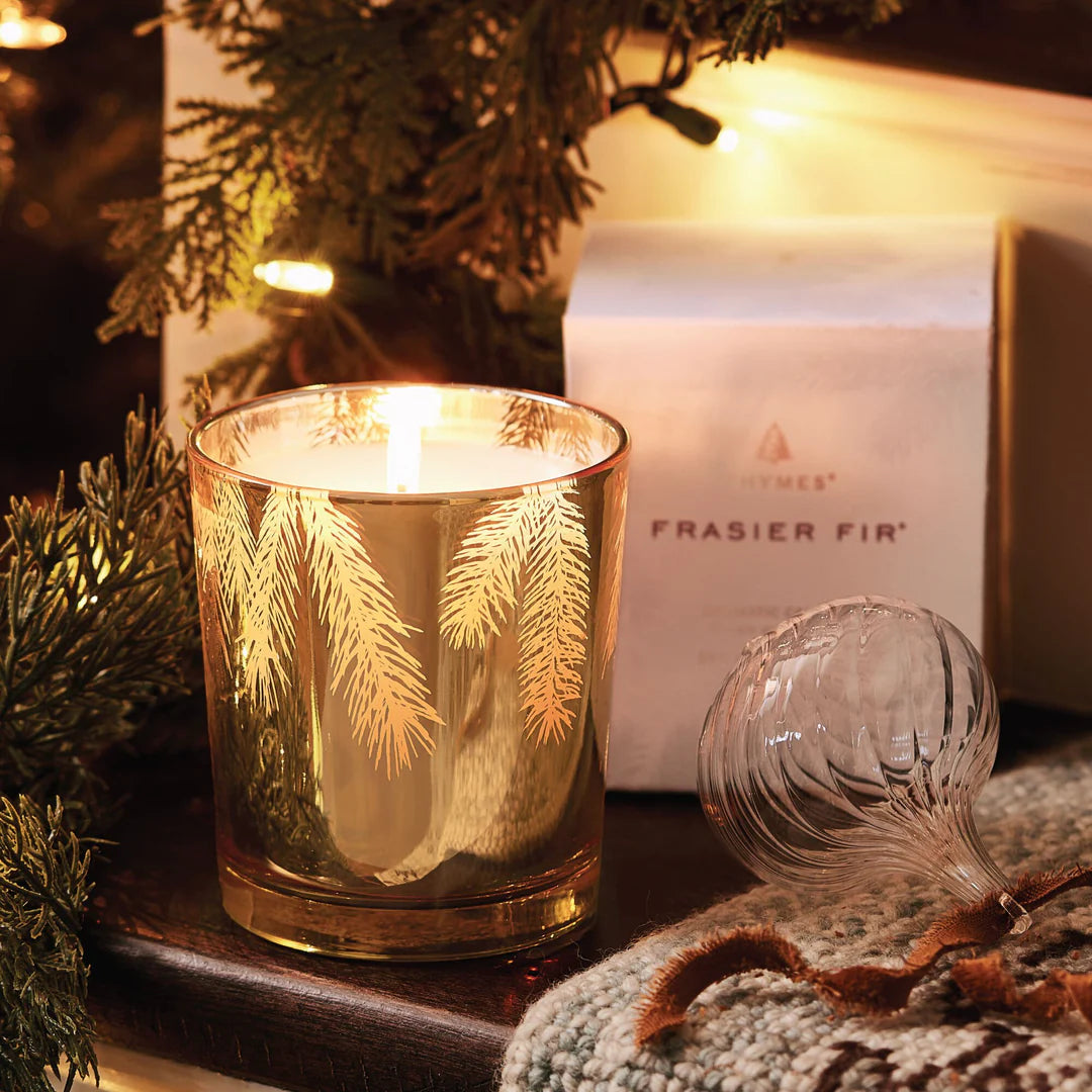 Frasier Fir 13 oz Poured Candle Gilded