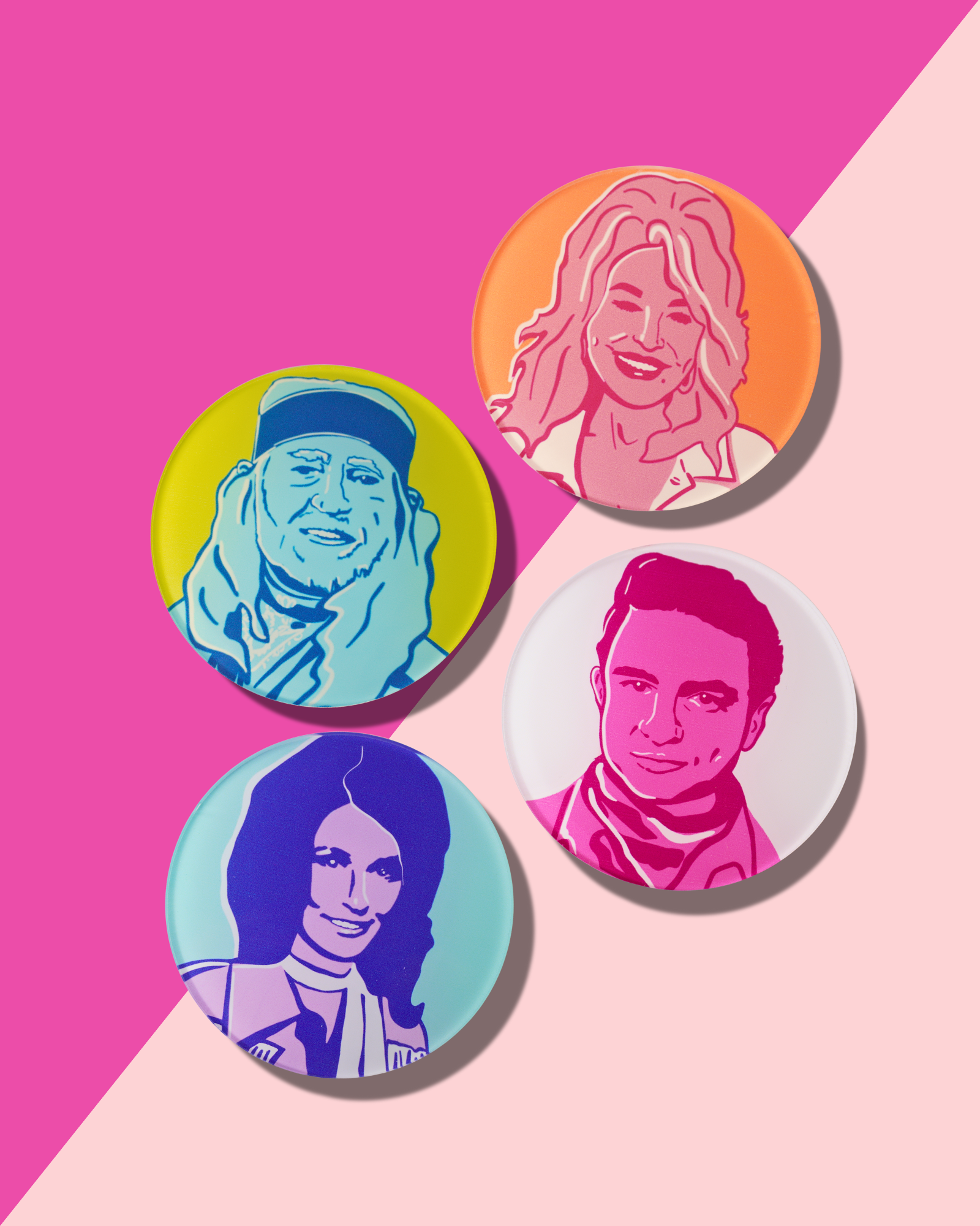 Country Legends Coasters