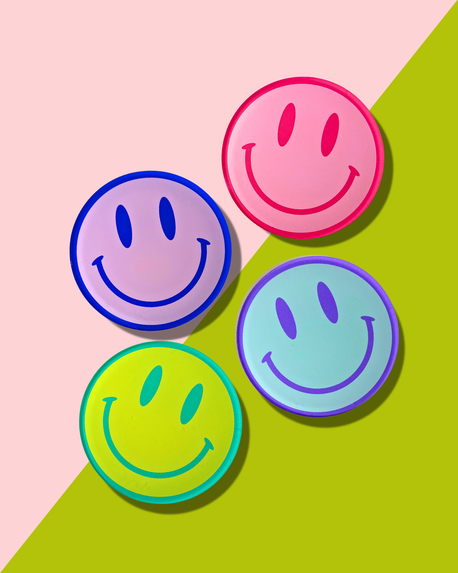 All Smiles (Set of 4) Coasters