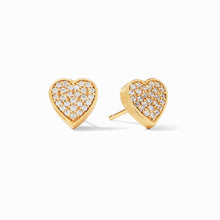 Load image into Gallery viewer, Heart Pave Stud