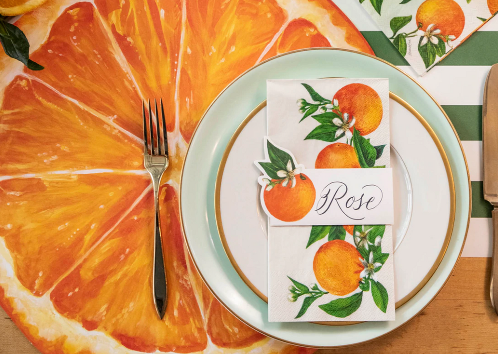 Dark Green Classic Stripe Runner